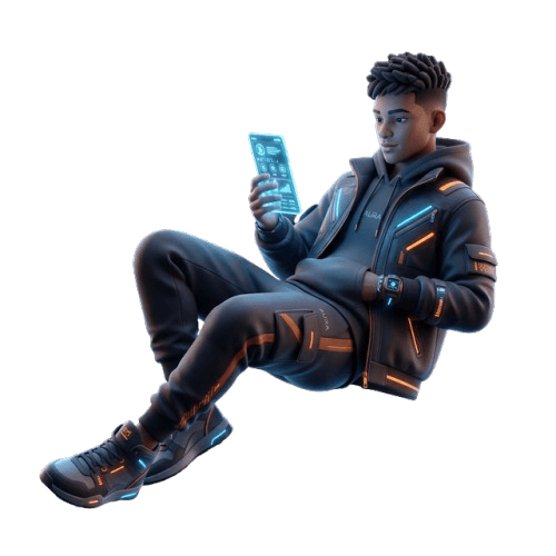 3D Floating Character